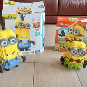 GIANT MINIONS MEGABLOKS - FREE SHIPPING
